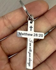 Bible verse keychain for sale  LANCASTER