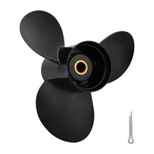 Usado, Hélice de barco de alumínio upgrade fabricante de equipamento original ajuste BRP Johnson Evinrude OMC Stern Drive... comprar usado Usado, Hélice de barco de alumínio upgrade fabricante de equipamento original ajuste BRP Johnson Evinrude OMC Stern Drive... comprar usado  Enviando para Brazil