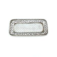 Ornate Antique American Solid Sterling Silver Pin Dish / Tray. Howard & CO. 1883 comprar usado  Enviando para Brazil
