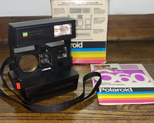 Vtg polaroid black for sale  Chuckey