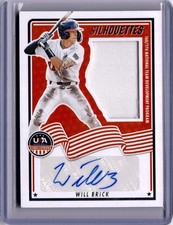 Usado, Will Brick Auto 2025 Panini Rookies & Stars Signature Silhouettes /199 #EUA-WB comprar usado Usado, Will Brick Auto 2025 Panini Rookies & Stars Signature Silhouettes /199 #EUA-WB comprar usado  Enviando para Brazil