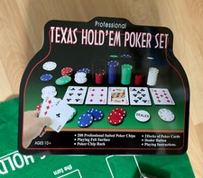 Texas hold set for sale  ALDERSHOT
