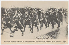 Cpa infanterie ecossaise d'occasion  Bagnolet