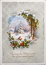 Vögel weihnachten waldesrand gebraucht kaufen  Crimmitschau