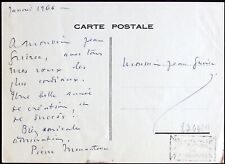 Carte autographe pierre d'occasion  Grenoble-