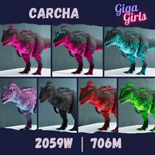 [ARK ASA PVE] Carcha | Adulto | Nível 348 | Estatísticas superiores | Várias cores, usado comprar usado  Enviando para Brazil