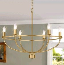 Light gold chandelier for sale  Fort Wayne