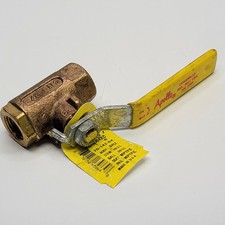 Válvula de esfera Apollo 3/8" tubo roscado porta padrão bronze serviço a vapor 600 WOG comprar usado  Enviando para Brazil