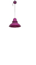 Lampada sospesa viola usato  Napoli