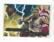 Usado, 1997 Wheels Rookie Thunder Storm Front #3 Chauncey Billups RC Celtics comprar usado  Enviando para Brazil
