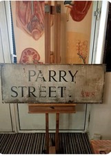 Vintage enamel sign for sale  MANCHESTER
