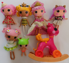 Lote Muñecas y Cochecito Lalaloopsy Tamaño Completo 12" Queen Bee Goldie Luxe segunda mano  Embacar hacia Argentina