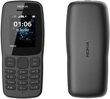 Nokia 106 (2018) Smartfon 2 GB, 4 MB RAM, 3G, Dual SIM, szary, 2" Super LC na sprzedaż  PL