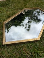 Geometric gold wall for sale  DERBY