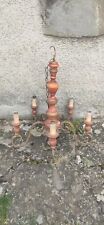 Antico lampadario legno usato  Cantagallo