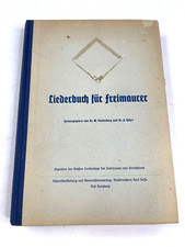 Liederbuch freimaurer gebraucht kaufen  Schermbeck