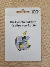 Apple gift card gebraucht kaufen  Simbach a.Inn