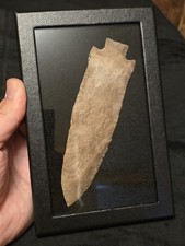 Autêntico artefato nativo americano ponta de flecha 6 1/8" ENORME, usado comprar usado  Enviando para Brazil