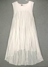 Vestido de praia Free People feminino pequeno branco Madelyn midi bolso costeiro tamanho grande comprar usado  Enviando para Brazil