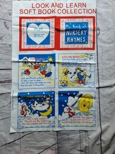 Usado, Vintage Look & Learn Livro Macio Berçário Rimas Painel de Pano Tecido Princesa  comprar usado  Enviando para Brazil