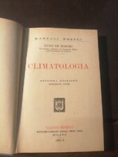 Climatologia hoepli anno usato  Catania