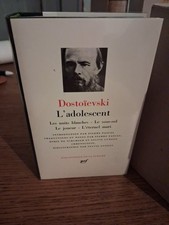 Pleiade dostoievski adolescent d'occasion  Le Portel