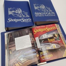 Lot of 38 Shotgun Sports Magazines 1986–1991 in 3 Binders (Non‑Continuous) comprar usado  Enviando para Brazil
