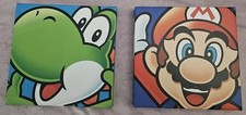 Usado, Nintendo Super Mario Yoshi Pyramid America 6x6 polegadas conjunto de 2 arte de parede em tela comprar usado  Enviando para Brazil