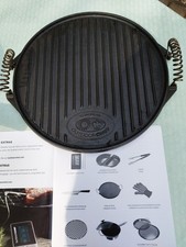 Utdoorchef seitige grillplatte gebraucht kaufen  Heide