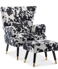 Cow print velvet for sale  MANCHESTER