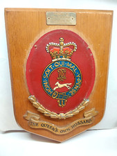 Vintagemilitary shield plaque for sale  FAKENHAM