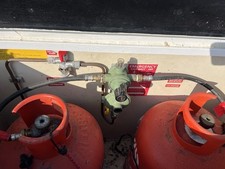 Twin gas bottle for sale  WALTON-ON-THAMES