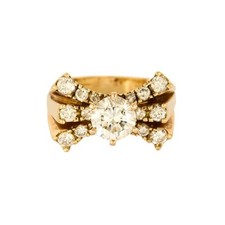 Yellow gold diamond d'occasion  Expédié en Belgium
