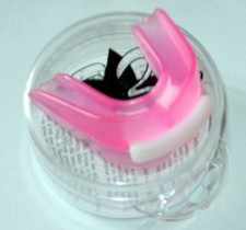 Paradenti doppio rosa usato  Napoli