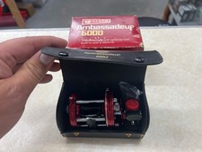 MOLINETE DE PESCA VINTAGE ABU GARCIA AMBASSADEUR 6000 COM CAIXA ORIGINAL (WBP013098) comprar usado  Enviando para Brazil
