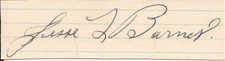 Jesse barnes signed for sale  Alamo