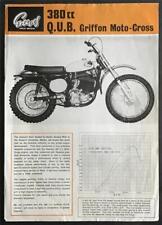 Greeves 380cc qub for sale  LEICESTER