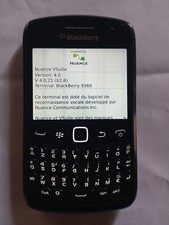 Blackberry curve 9360 d'occasion  Tarascon