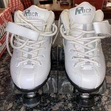 Rock Skates GT50 branco patins de velocidade tamanho 7 masculino serve para mulheres 8-8.5 comprar usado  Enviando para Brazil