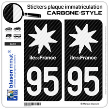 Autocollants plaque immatricul d'occasion  Balaruc-les-Bains