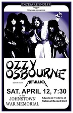Ozzy osbourne johnstown for sale  Stow