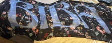 Biba black floral for sale  MIDDLESBROUGH