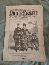 National police gazette for sale  San Francisco