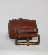 Wide leather belt for sale  COATBRIDGE