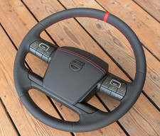 Volante de couro NOVO para Volvo FM FH FMX 4-series OEM costura vermelha comprar usado  Enviando para Brazil
