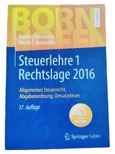 Steuerlehre rechtslage 2016 gebraucht kaufen  Deutschland
