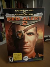 Command & Conquer Red Alert 2 (2000 EA) Jogo de PC Vintage COMPLETO Não Selado Quase Perfeito comprar usado  Enviando para Brazil