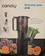 Canoly masticating juicer for sale  Rincon
