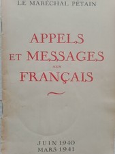 Document livre petain d'occasion  Cosne-Cours-sur-Loire