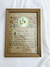 Vintage Moldura Santíssimo Padre Papa Bênção Apostólica Batista "1953" comprar usado  Enviando para Brazil